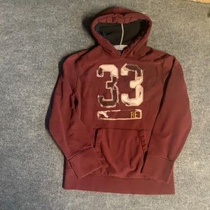 AE Mens distressed hoodie